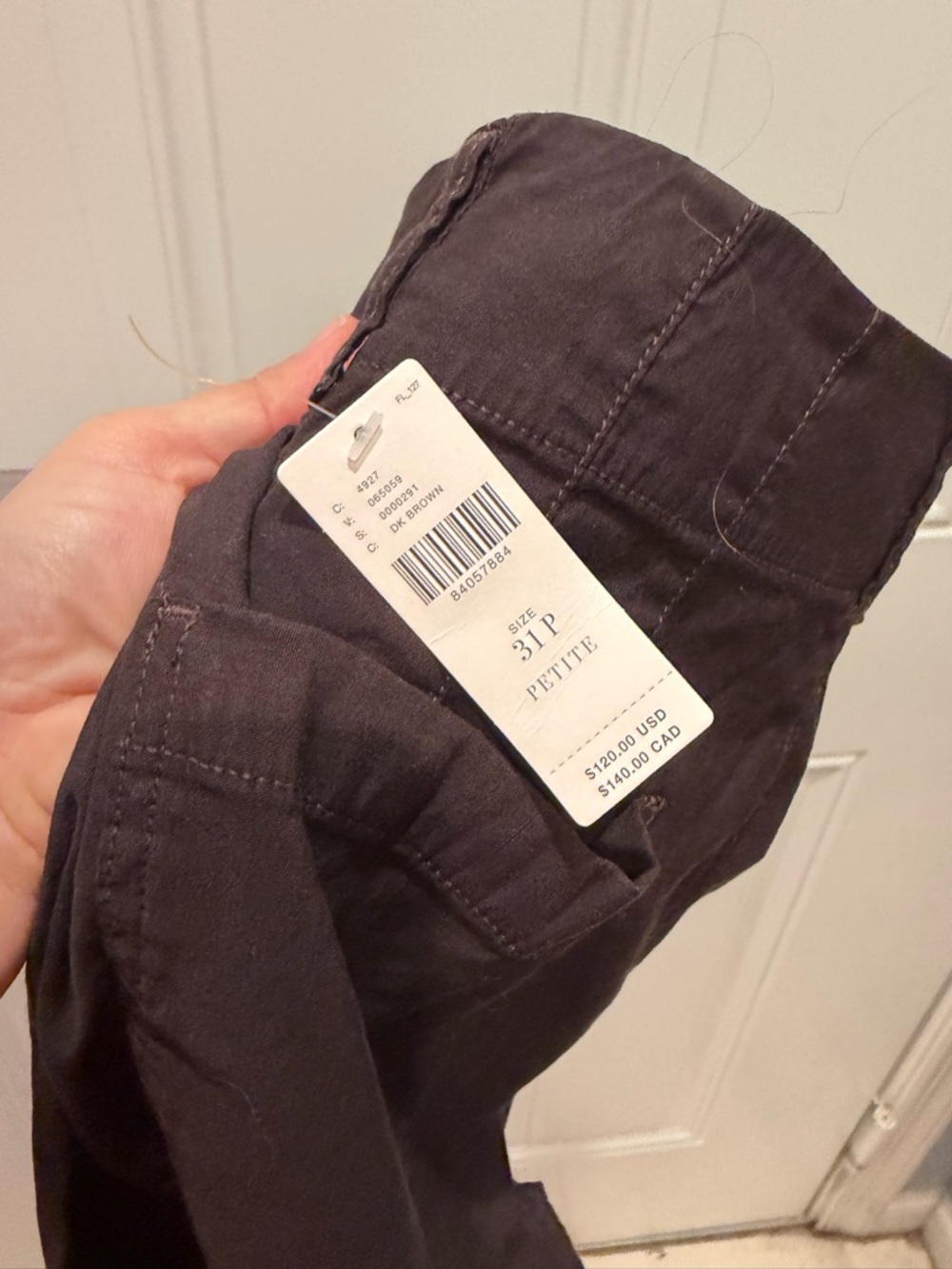 Anthropologie Maeve 31P The Colette Cropped Wide-Leg Pants - Picture 4 of 5